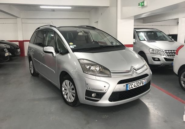 Left hand drive CITROEN C4 GRAND PICASSO 7 SEATS 1.6 150 BHP FRENCH REG